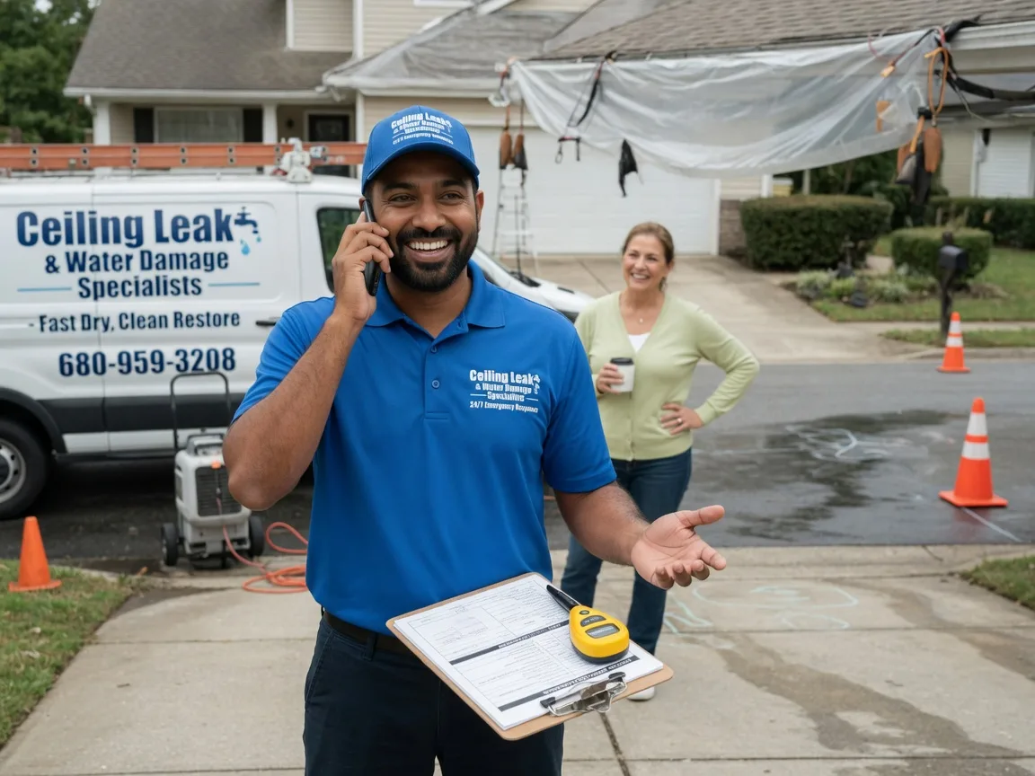 Ceiling Leak Cleanup Union, WV FAQs